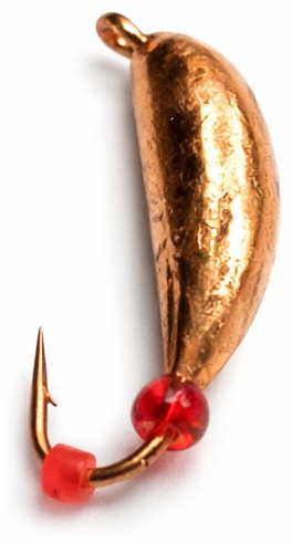 Мормышка DS Fishing Банан экстра d-4.0 (Медь) 178827 1 шт 13 мм Медь