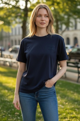 Футболка FASHION темно-синий