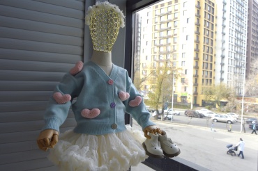 Кардиган inzhubaby голубой