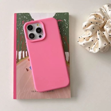 Чехол для Apple iPhone 15 Pro розовый
