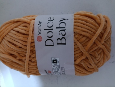 Dolce Baby YarnArt 855 Светло-оранжевый 85 м 50 г