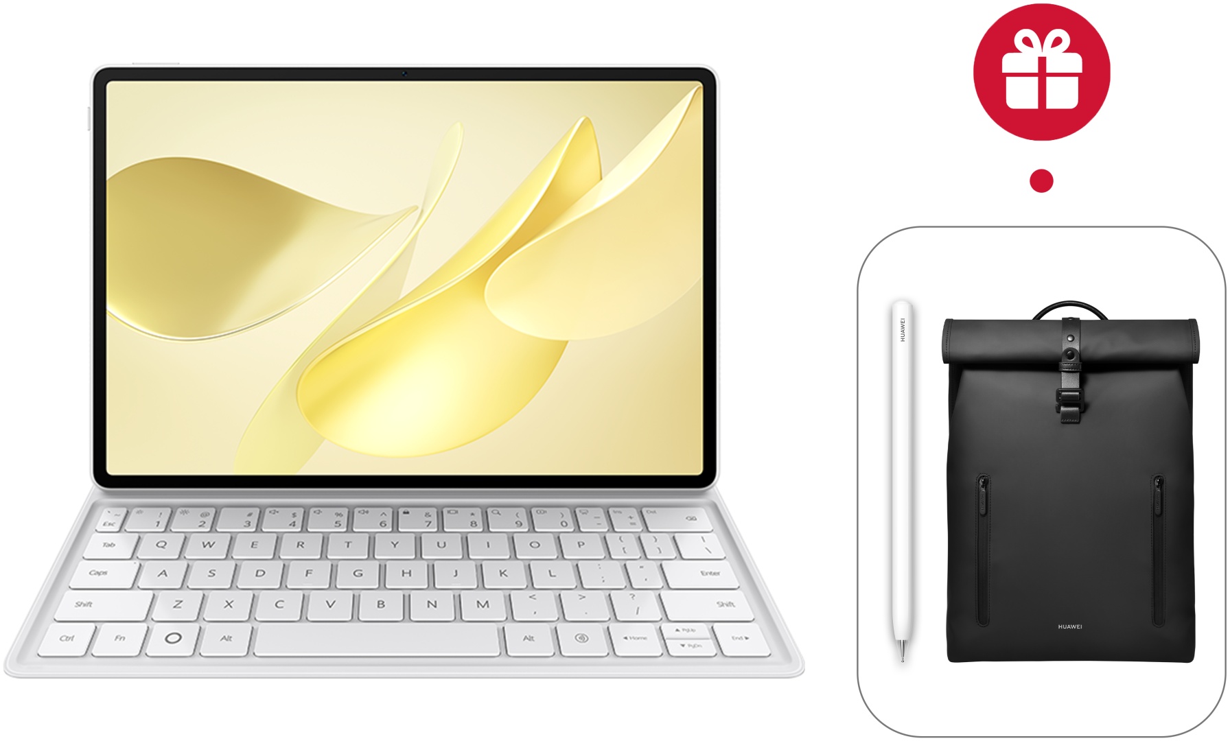 Планшет Huawei MatePad 12 X 2025 12 дюйм 12 Гб/256 Гб белый + подарок
