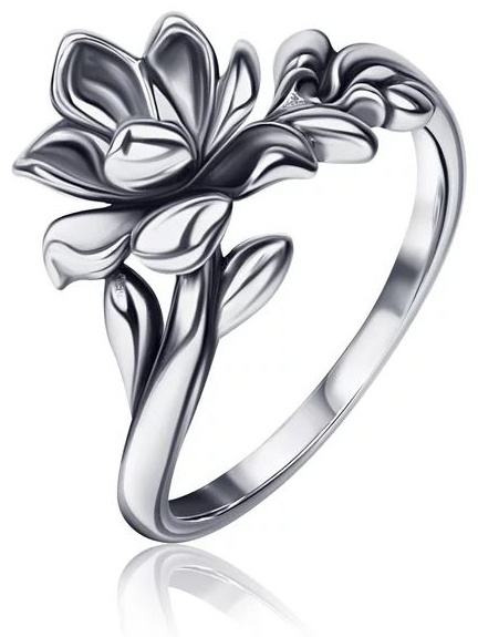 Lucente Silver RIN-LU-925-422806-16 размер 16 вес 1.66 г серебро, без вставок