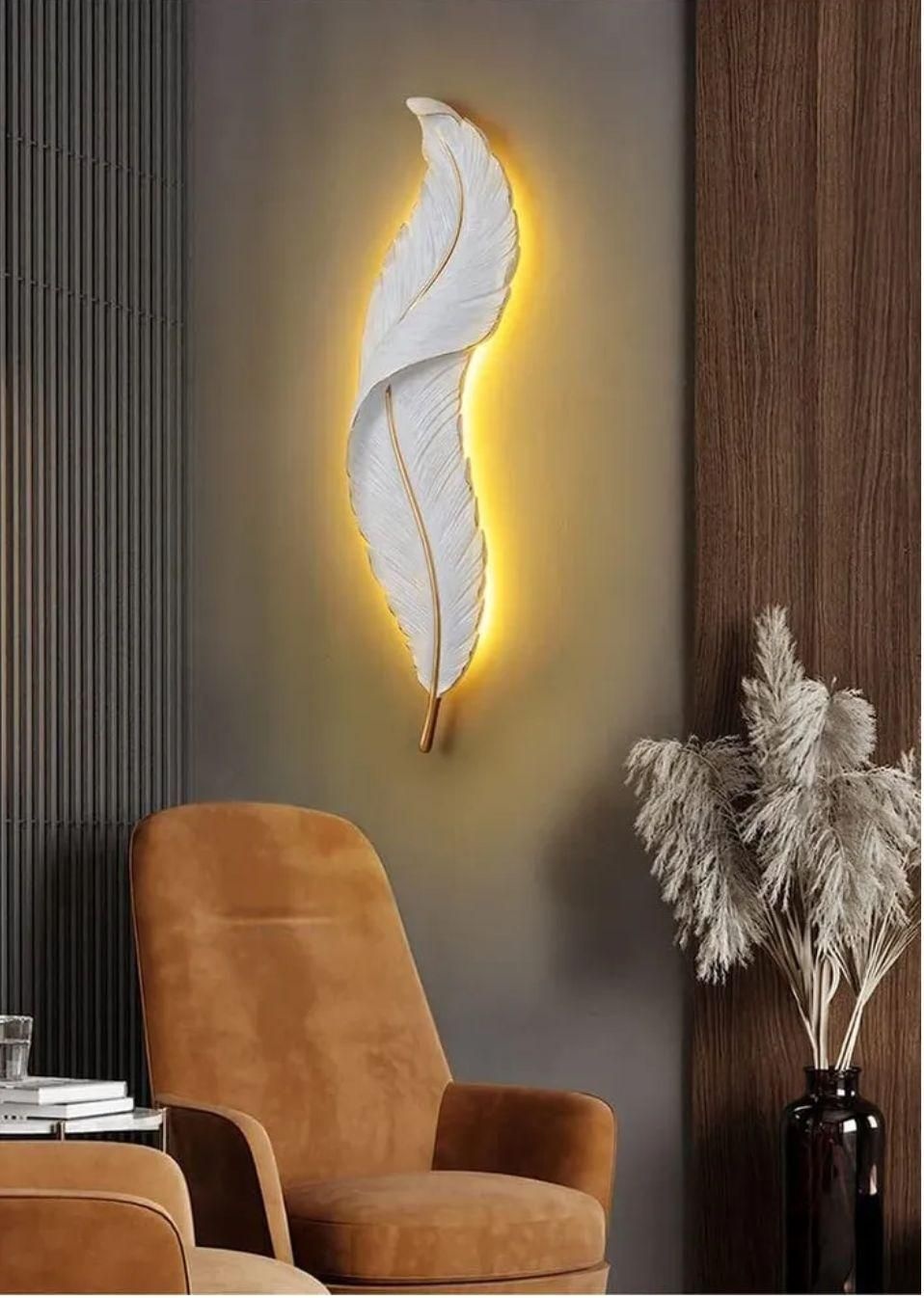 Бра настенный RRR Brand LED, золотистый, белый