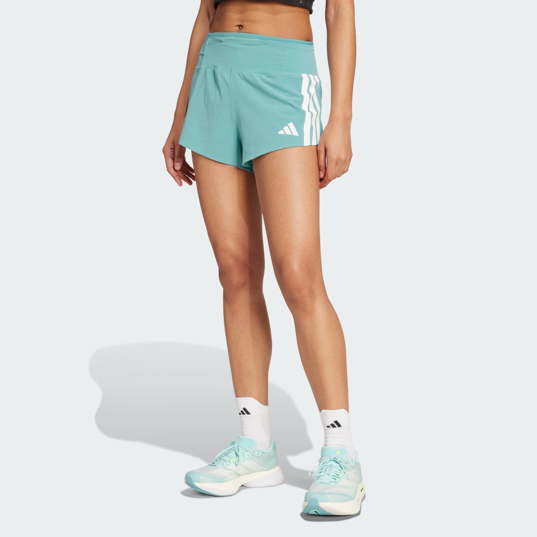 Спортивные шорты adidas ADIZERO GEL W бирюзовый