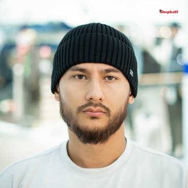 Шапка Shapkoff размер 57, 58, 59, черный