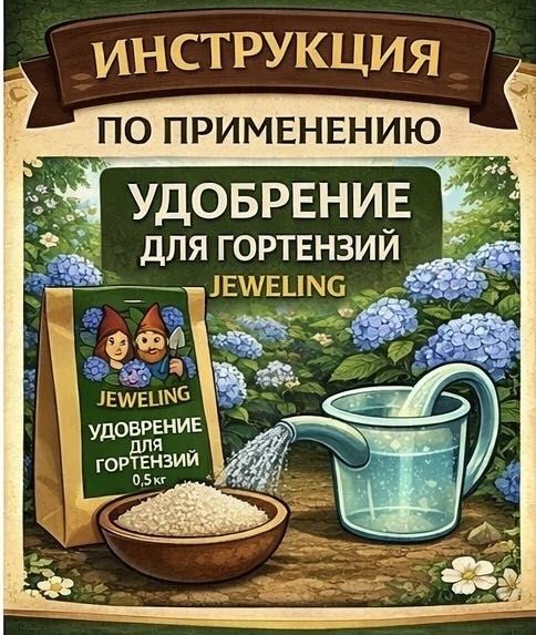 Удобрение для Гортензий jeweling