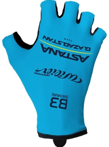 Wilier Велоперчатки Astana Qazaqstan синий M