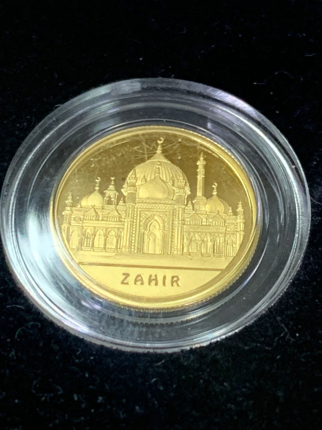 Монета ZAHIR-KZ-2012-AU999-311 вес 3.11 г золото, без вставок