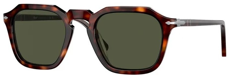 Persol солнцезащитные очки нестандартные однотонные