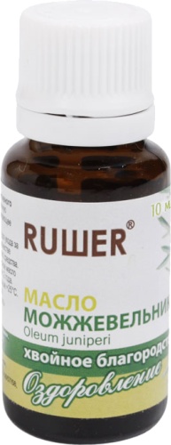 Ruшer эфирное масло можжевельник 10 мл