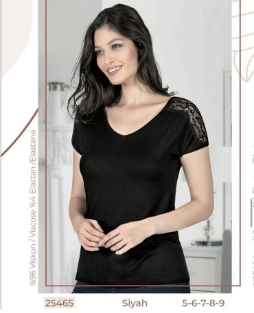 Футболка OZKAN UNDERWEAR черный