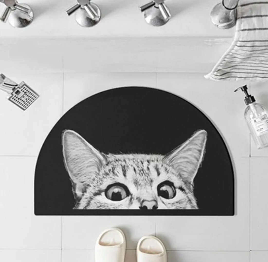 Коврик Cat 02122024 59.5x40 см, резина