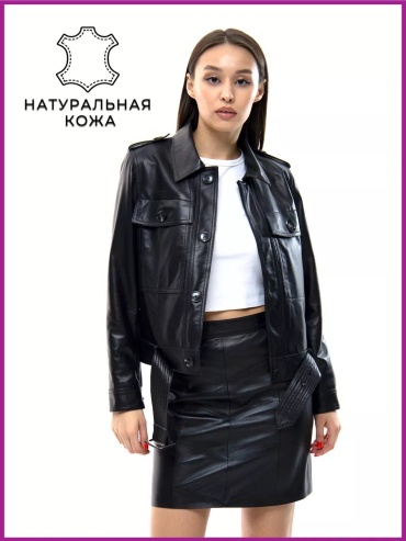 Демисезонная куртка AMLOOK черный