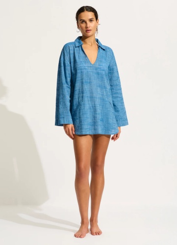 Туника SEAFOLLY голубой
