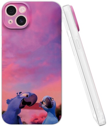 Чехол Mcover для Apple iPhone 15 Plus рисунок