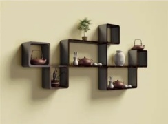 Interio.Lu cube, 140х10x60 см, коричневый