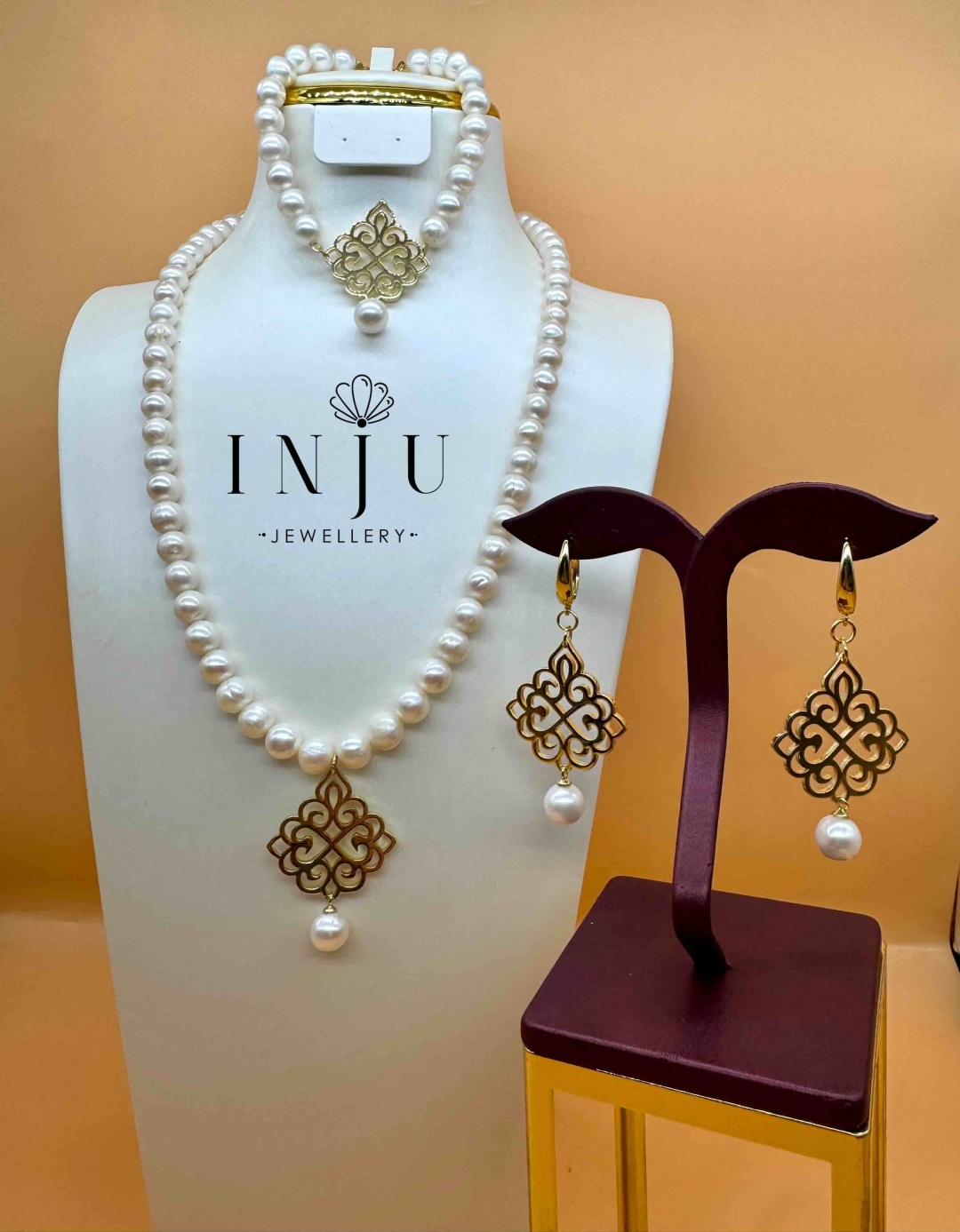 Бусы INJU Jewellery Inju jw длина 50 см жемчуг жемчуг