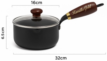 Сотейник KAMILLLA GOLD 16 см , чугун