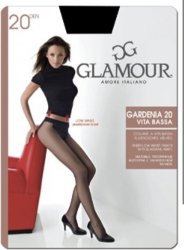 Колготки GLAMOUR темно-бежевый