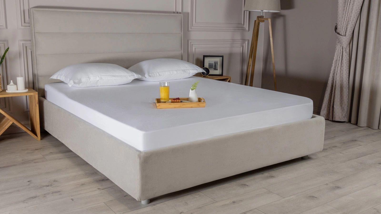 Askona чехол на матрас на резинке Protect-a-Bed Simple 80x200, трикотаж
