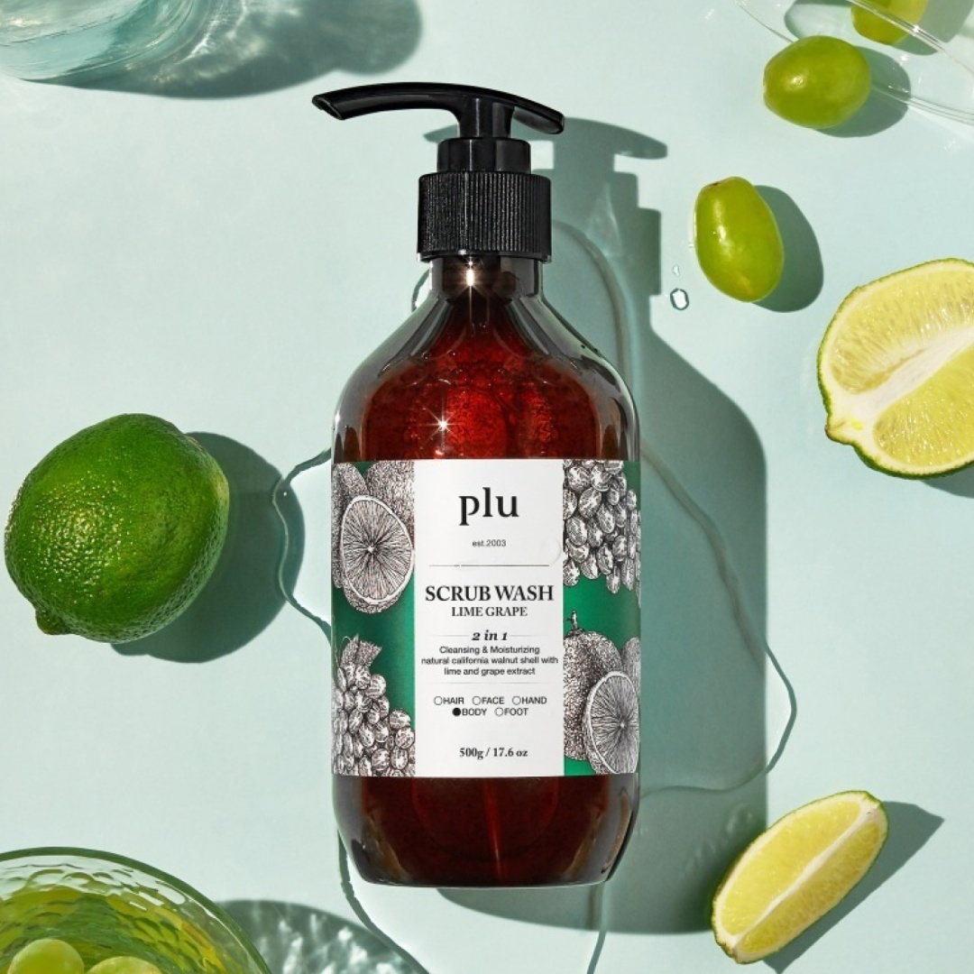 Plu скраб Scrub Body Wash для тела 500 мл