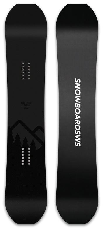 Сноуборд Dreamers Base162Bk 2025 162W черный