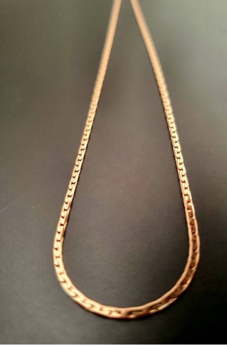 Italian Gold N длина 50 см, вес 3.45 г золото, плетение якорное