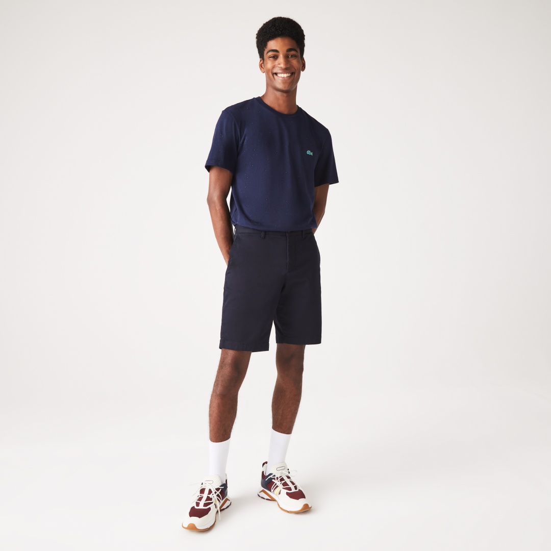 Повседневные шорты LACOSTE темно-синий