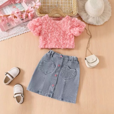 Комплект inzhubaby розовый, светло-голубой
