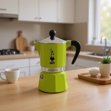 Кофеварка Bialetti Rainbow зеленый
