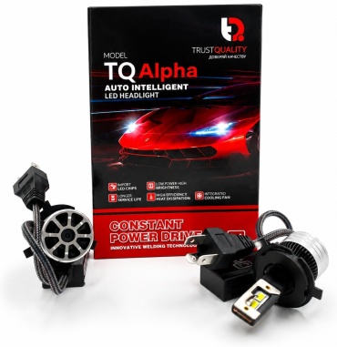 Светодиодные LED-лампы TQ LED Alpha H4 Hi/Low 75W 6000K Hyper Power (комплект 2 шт)