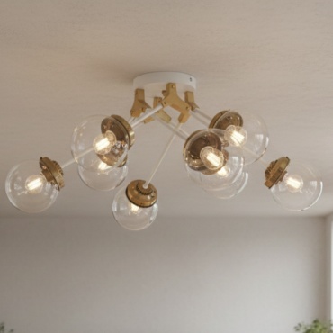 Люстра потолочная Home Light E27, кол-во ламп: 8 шт