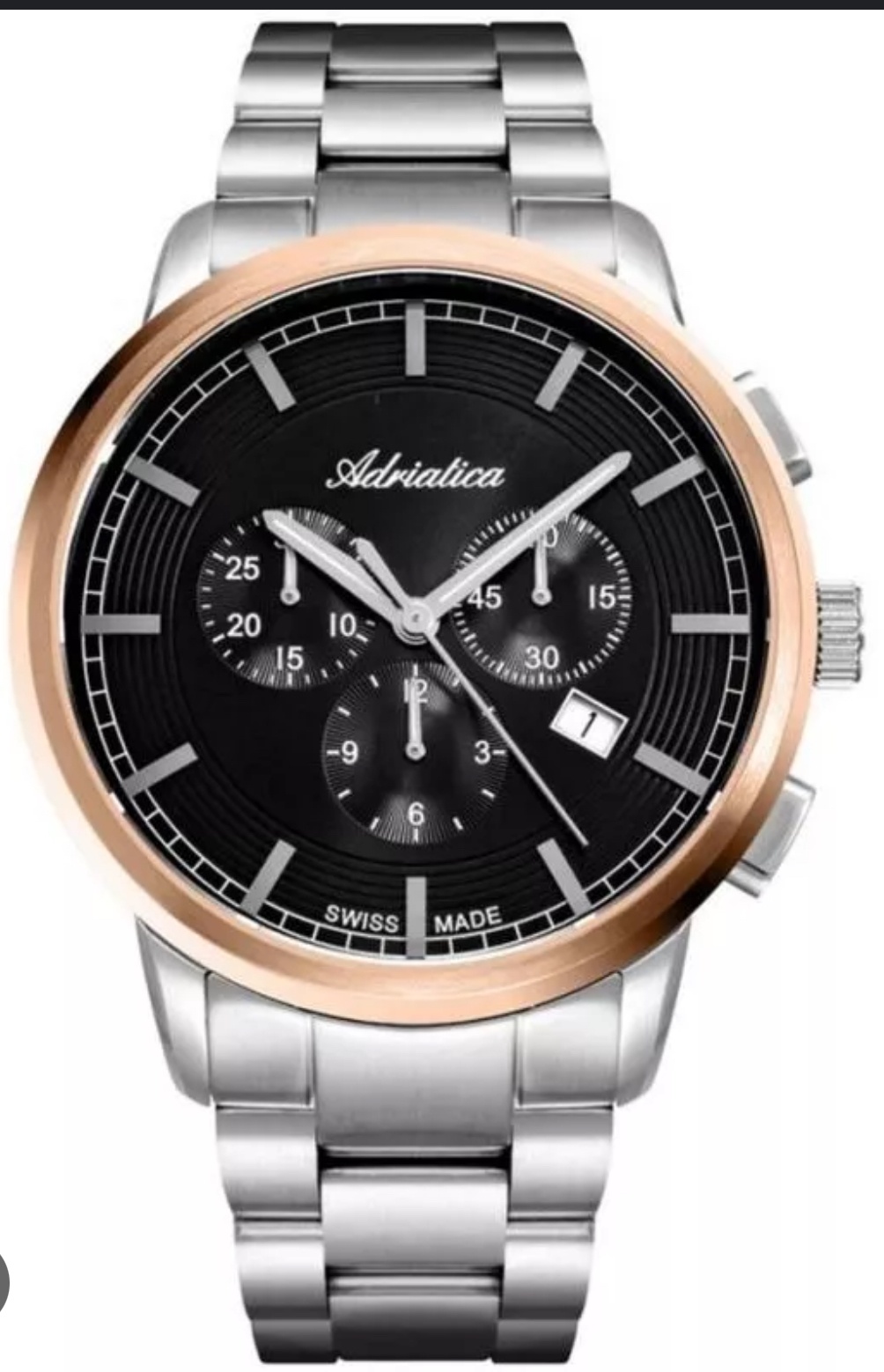 Кварцевые Adriatica A8307.R114CH нержавеющая сталь