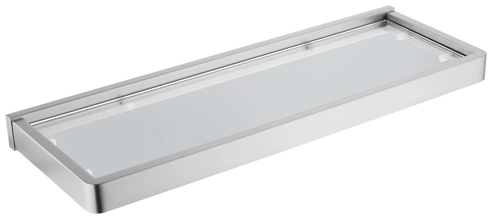 Abber полка Westen AA1759SP 1 шт, стекло, нержавеющая сталь