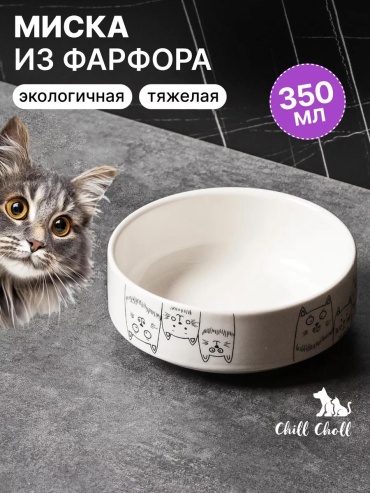 Автокормушка Chill Choll 254222541 200 мл белый