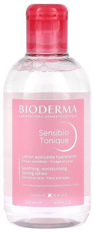 Bioderma лосьон Sensibio Tonique, тонизирующий лосьон, 250 мл 250 мл