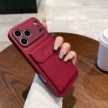Чехол для Apple iPhone 17 Pro Max бордовый