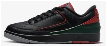 Кеды Nike Nike Air Jordan 2 retro low черный