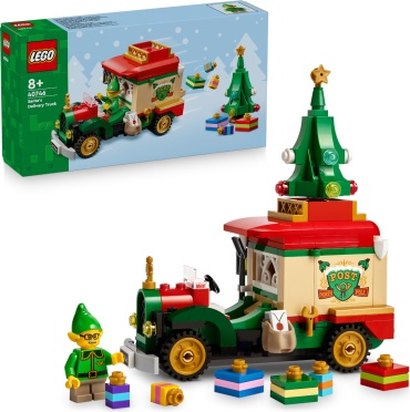 Конструктор LEGO Грузовик доставки Санты 40746, деталей 224 шт
