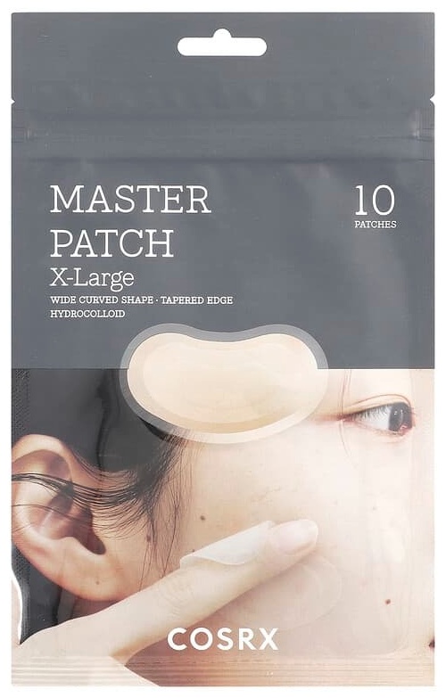 Патчи COSRX гидрогелевые Master Patch, размер X-Large, 10 штук противовоспалительные 10 шт