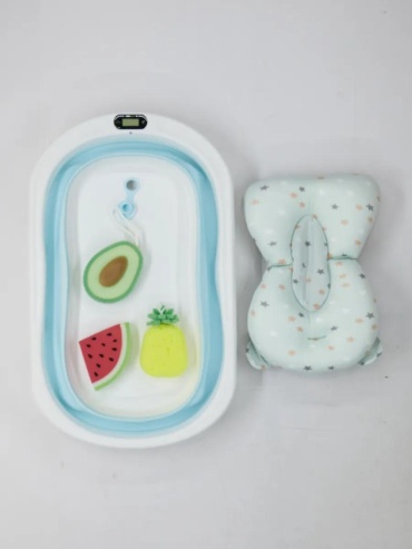 2038529826779/Ванночка/для/купания/детей/waylo/new, 75x44 см, голубой