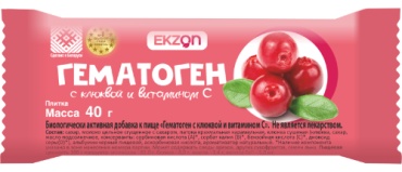 Экзон Гематоген батончик 1 шт