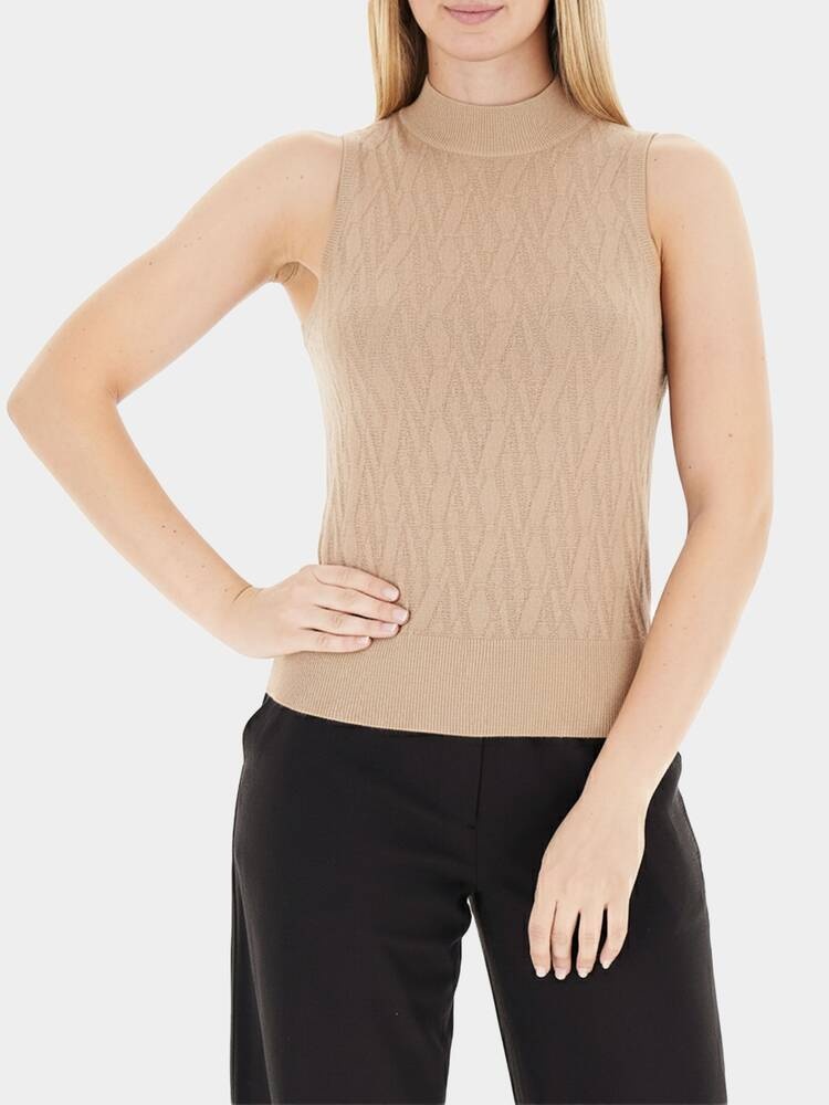Майка Armani Exchange коричневый