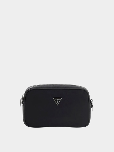 Сумка тоут GUESS полиамид черный