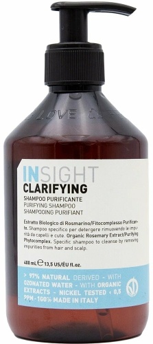 INSIGHT Clarifying Purifying Shampoo шампунь 400 мл