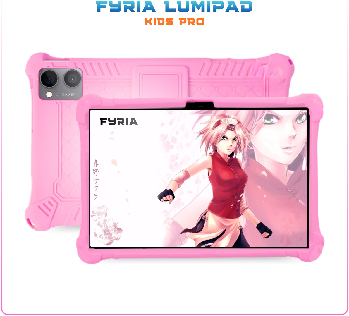 Планшет FYRIA LumiPad Kids Pro 10.4 дюйм 8 Гб/128 Гб розовый