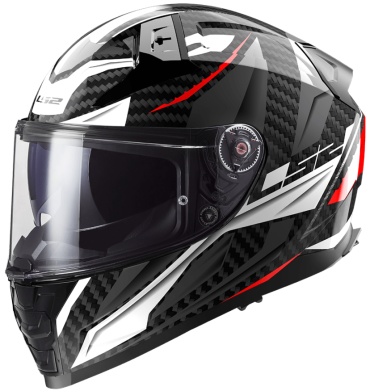 LS2 FF811 VECTOR II белый, красный, серый XL