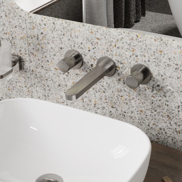 Смеситель WasserKRAFT 6445 Tauber , латунь, цвет серый