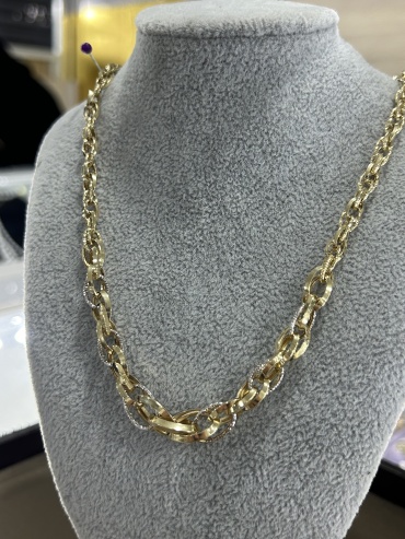 Italy Gold Exclusive длина 55 см, вес 11.51 г золото, плетение панцирное